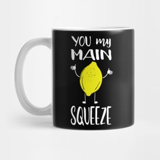 Main Squeeze Lemon Fruit Pun Mug